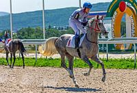 The finish of the race for the Big Summer prize.