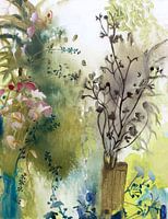 Ast auf dem Baumstumpf