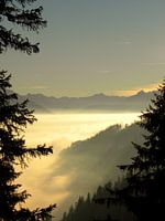 Uitzicht vanaf Howald, Zwitserland