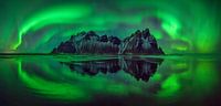 Vestrahorn aurora
