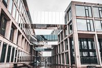 Arnhem provincial government building after a rainstorm