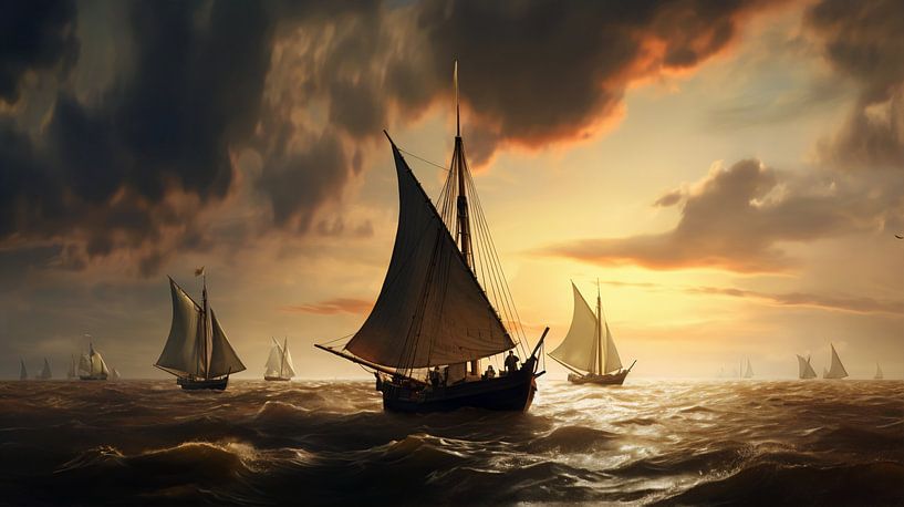 Blick aufs Meer von Danny van Eldik - Perfect Pixel Design