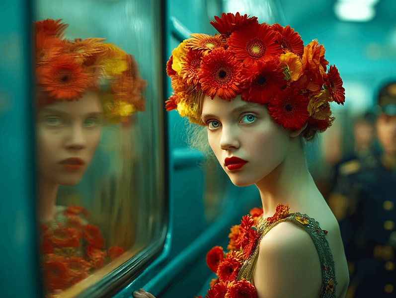 Between Worlds | artistic floral photography in metro by Karina Brouwer