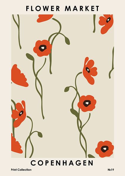 Blumenmarkt Kopenhagen von NKTN 