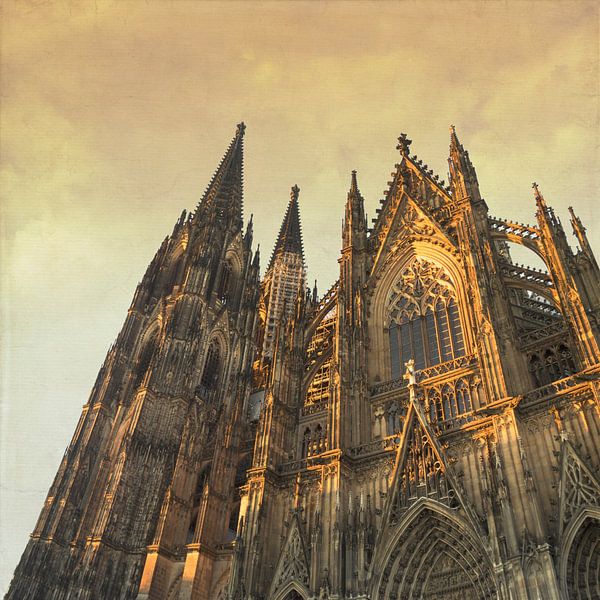Kölner Dom Südportal und Glockenturm von Dirk Wüstenhagen