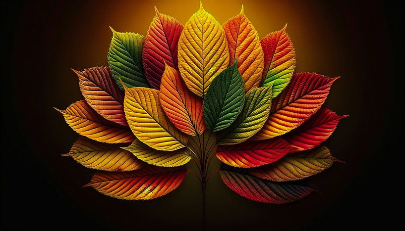 Herbstblätter im Farbenspiel von Jonas Weinitschke