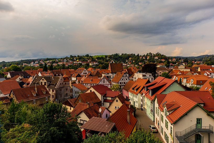 Unterwegs in der Innenstadt von Schmalkalden von Oliver Hlavaty