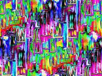 Neon Bright City Lights