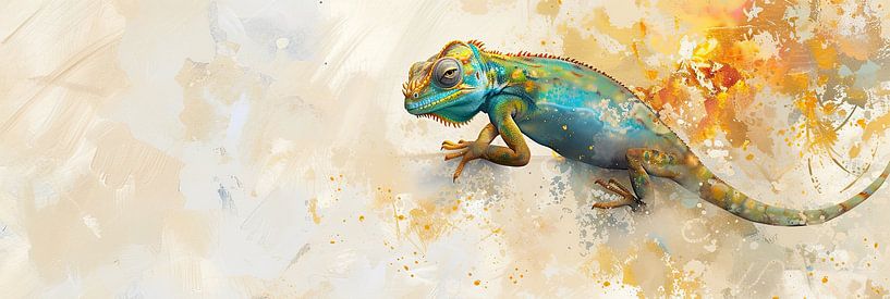 Chromatische Vision von Blickfänger Gemälde