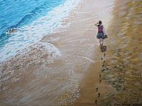 Spaziergang am Strand