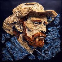 Vincent van Gogh in paper