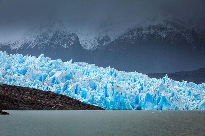 Grey Glacier en Patagonie par Chris Stenger