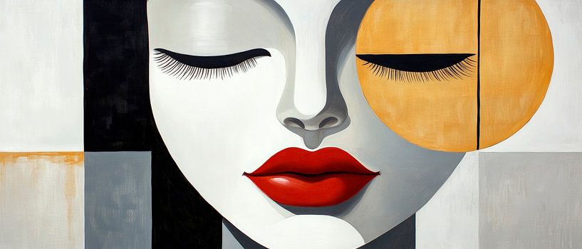 Faszination der Farben: Eine stille Schönheit von Poster Art Shop