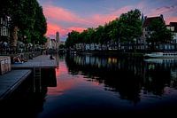 De Weerdsingel met zicht op de Zandbrug en de Domtoren.