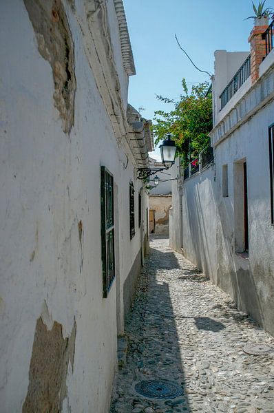 narrow alley,Andalusia by Hanneke Bantje
