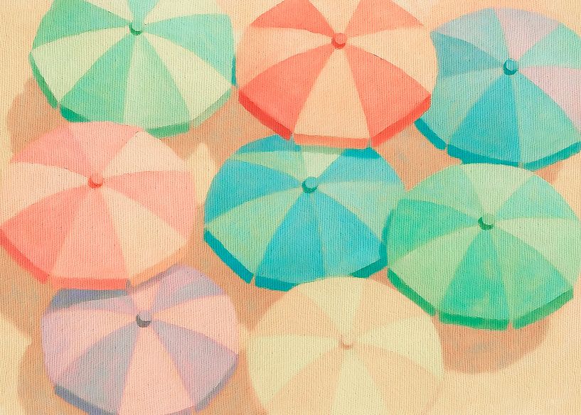 Strandregenschirm 01 von Fernando Vieira