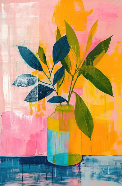 Neon-Stillleben von Kunst Laune