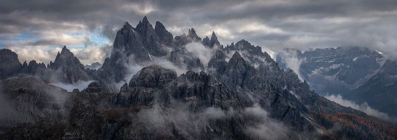Cadini di Misurina panorama van Jeroen Lagerwerf