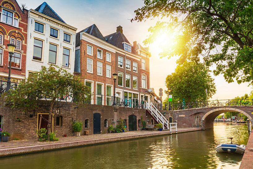 Oudegracht, Utrecht by Sander Meertins