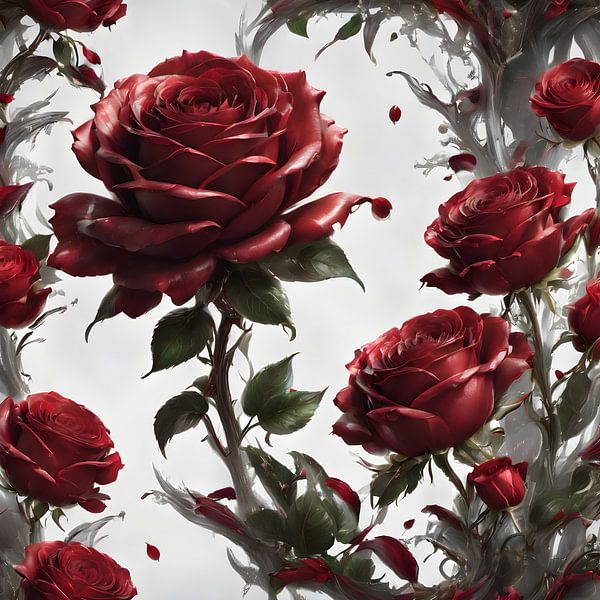 Le chant d'amour des roses par Bart Veeken