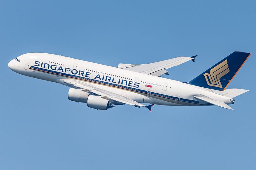 Ein Airbus A380 der Singapore Airlines von KC Photography