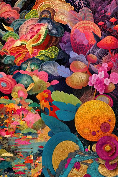 3D japan abstract art by Egon Zitter