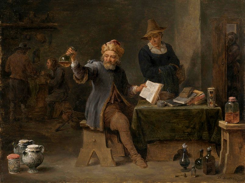 Der Dorfarzt, David Teniers II von Meisterhafte Meister