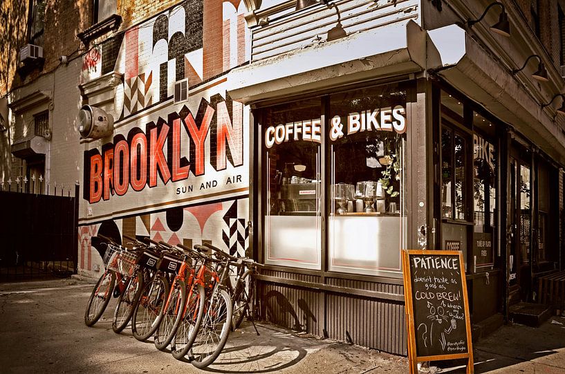 New York Brooklyn Streets I von Marlika Art