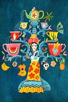 Frida Mexicaanse levensboom