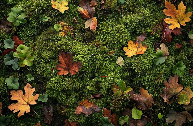Walk in the autumn forest by fernlichtsicht