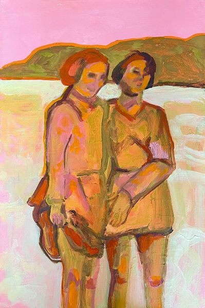 Feet in the Water by Helia Tayebi Art