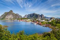 Malerische Lofoten Reine in Norwegen