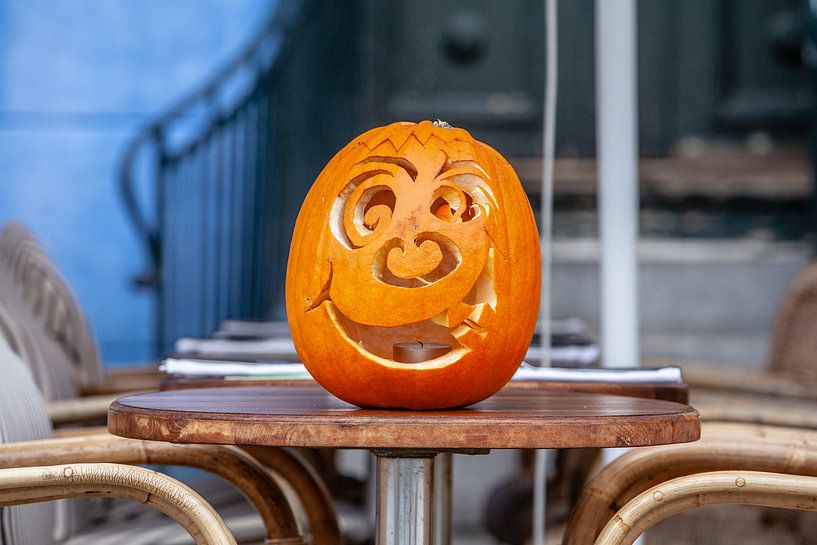 Kürbis-Halloween in Kopenhagen von Eric van Nieuwland