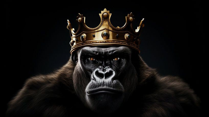 Tierreich: Gorilla von Danny van Eldik - Perfect Pixel Design