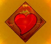 Back behind coloured shadows