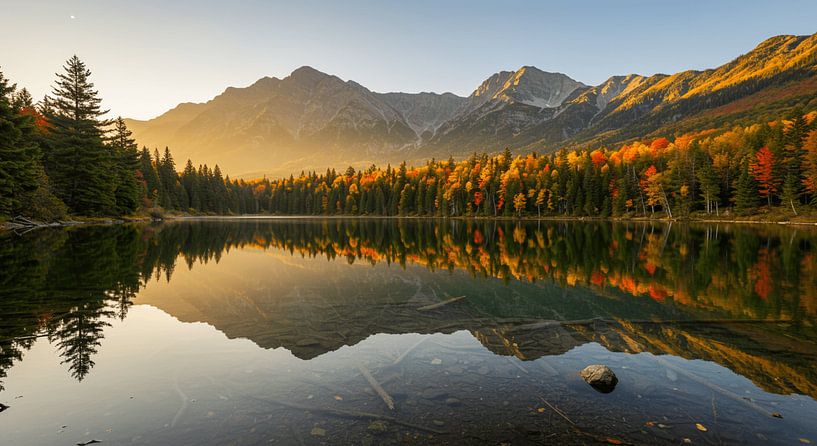 Le silence des miroirs dans l'éclat de l'automne par ButterflyPix