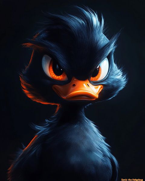 ? Dark Fury: The Intense Black Duck by Hikmah Hidahasbi