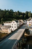 Die Brücke in Vianden, Luxemburg