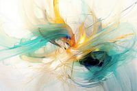 Gezeitenbewegungen | Abstrakte Malerei