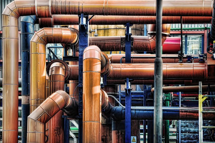 Bruine chemische buizen von Gabsor Fotografie
