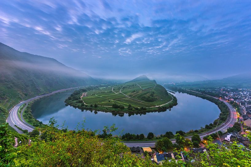 Mosel bei Bremm von Sander Poppe