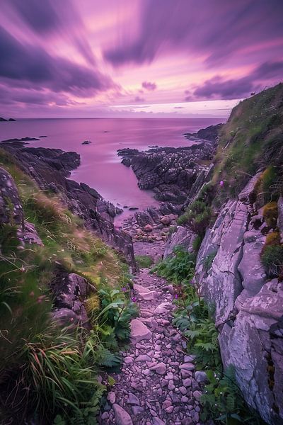 Sonnenzauber über dem Meer von fernlichtsicht