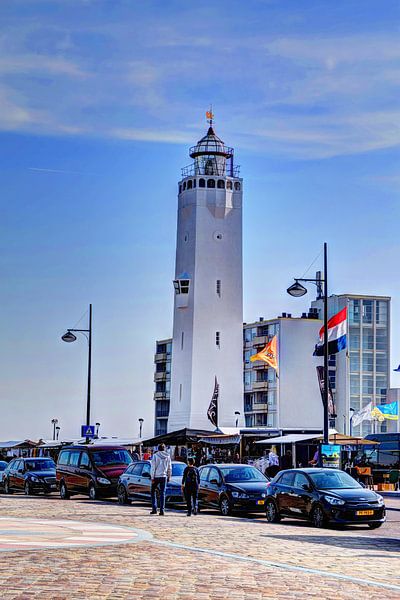 Phare Noordwijk aan Zee Pays-Bas par Hendrik-Jan Kornelis