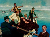 Tableau de pêcheurs de Stanhope Forbes