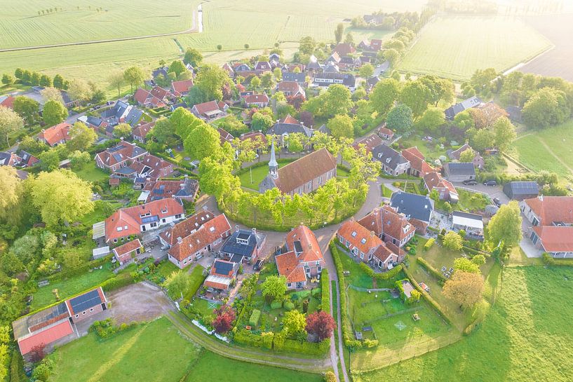 Sunrise over Niehove by Droninger