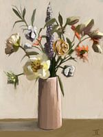 Blumen der Vorweihnachtszeit