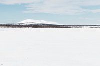Der Berg Kuormakka in Schwedisch-Lappland