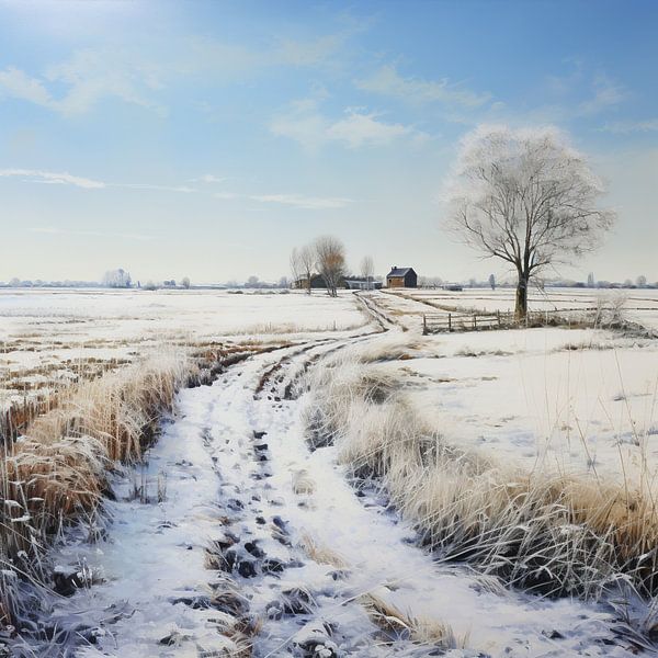 Peintures d'hiver 39960 par Peintures accrocheuses