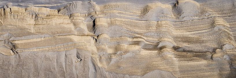 Moderne Sandmuster wie Gold in der Düne von eric van der eijk