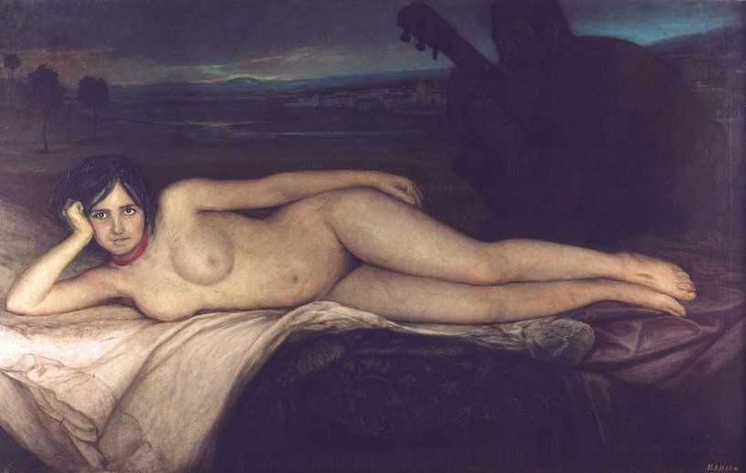 Julio Romero de Torres, Gypsy muse, 1908 by Atelier Liesjes
